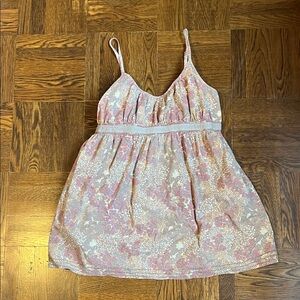 Mossimo Supply Co. Pink and White Camisole